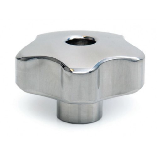 Through Thread Metal Lobe Knob